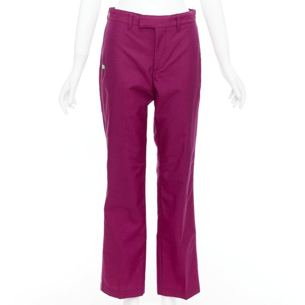 Balenciaga Logo Tapered Pants