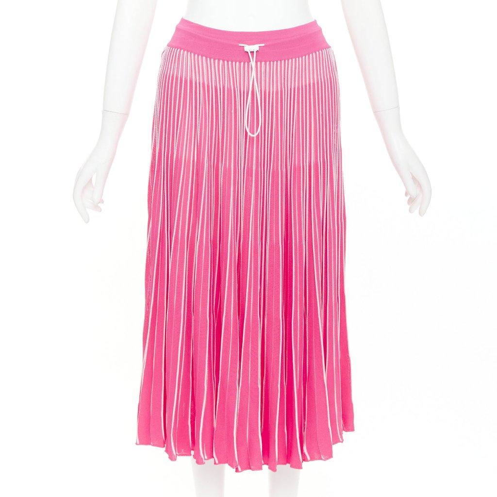 Valentino Garavani Pink Viscose Skirt