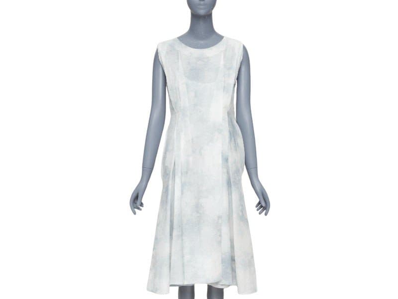 Marni Ecru Cotton Dress