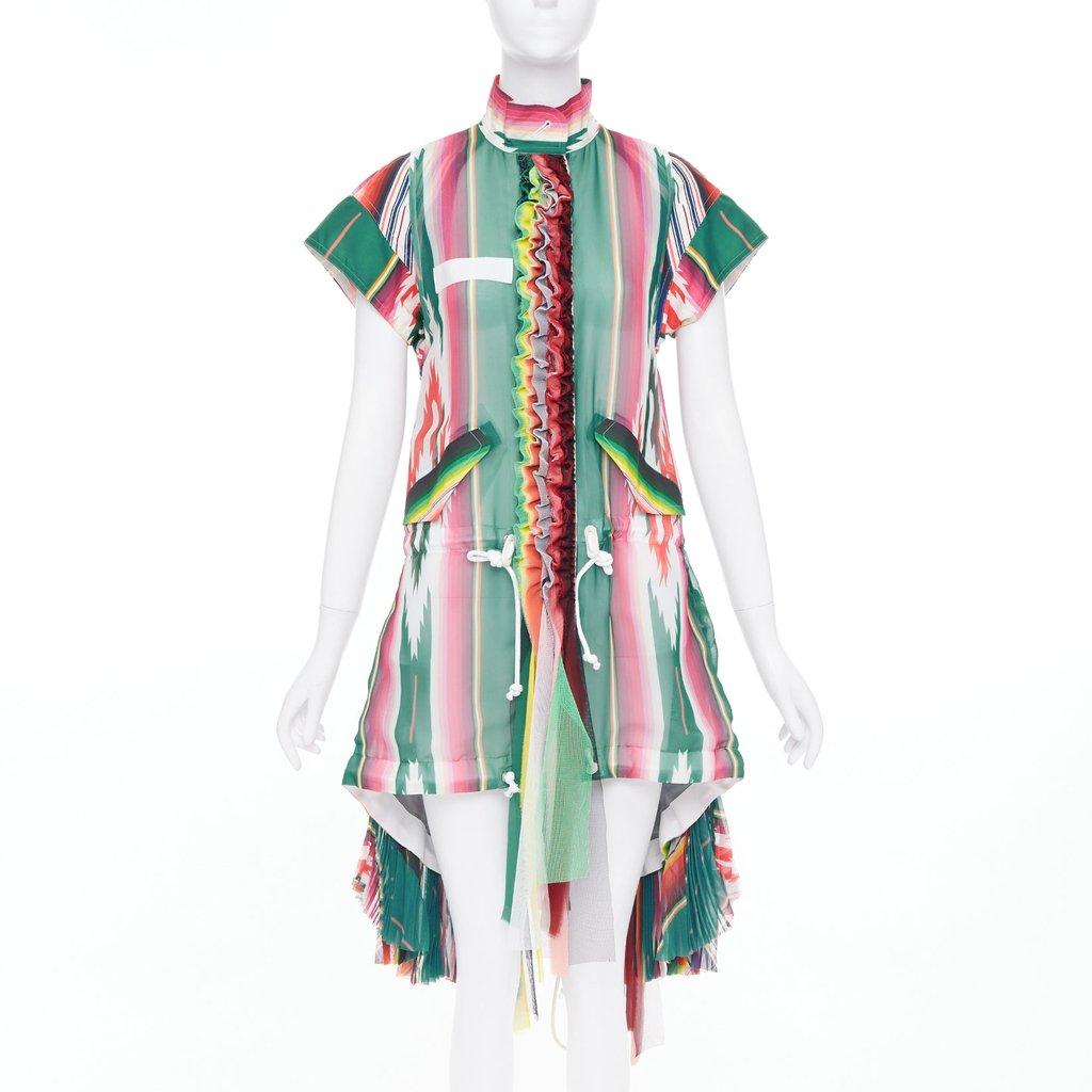 Sacai MultiColor Polyester Dress