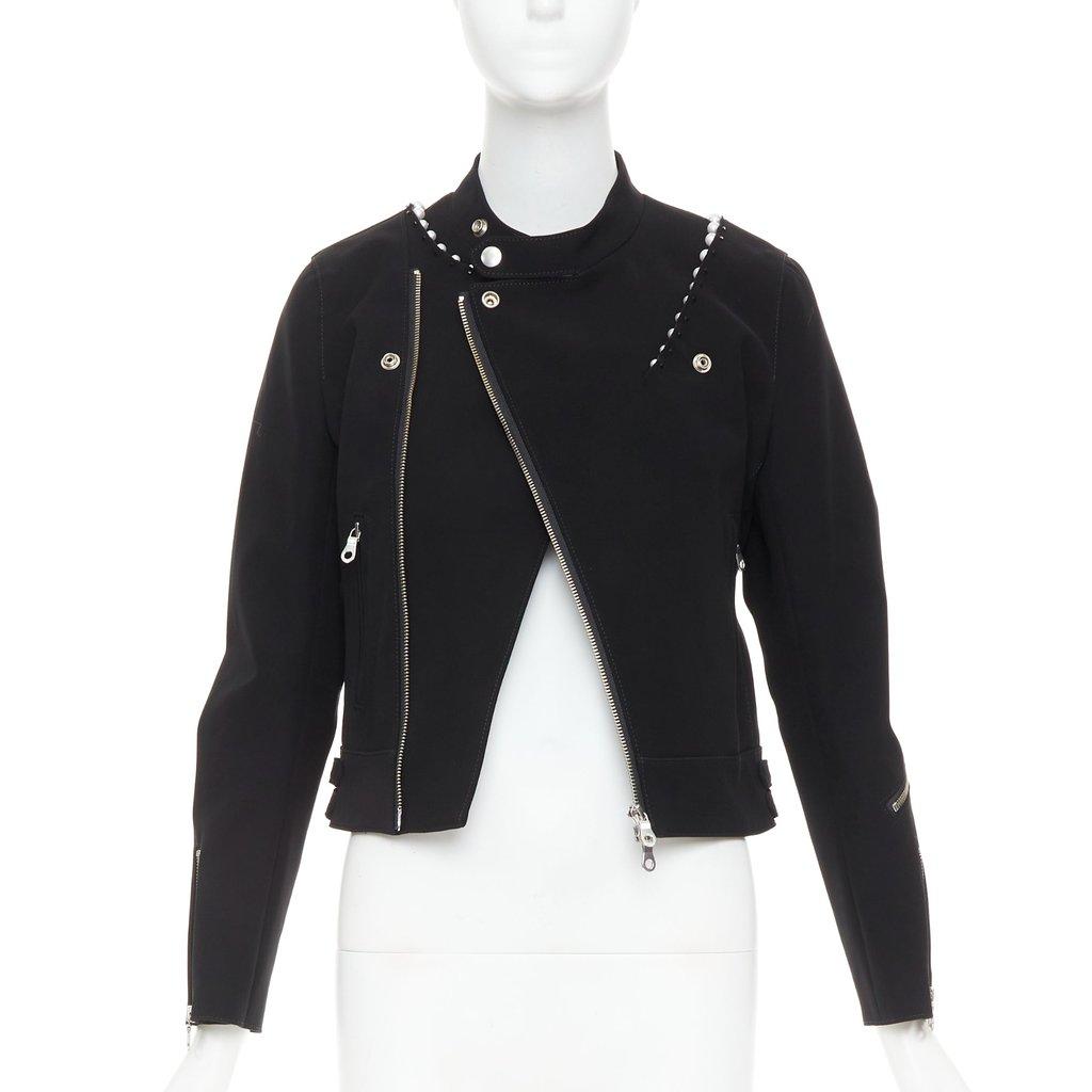 Noir Kei Ninomiya Black Polyester Jacket