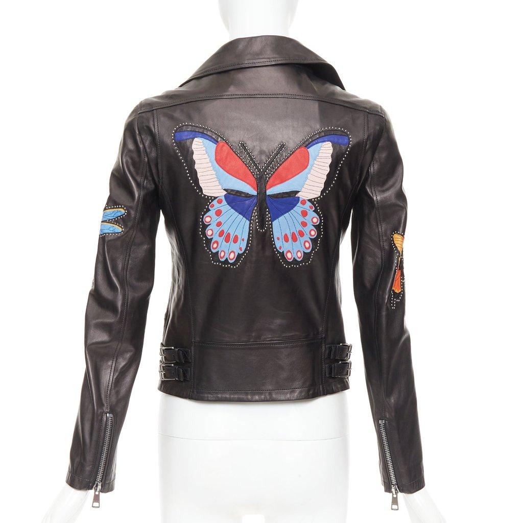 Gucci Black Leather Leather Jacket
