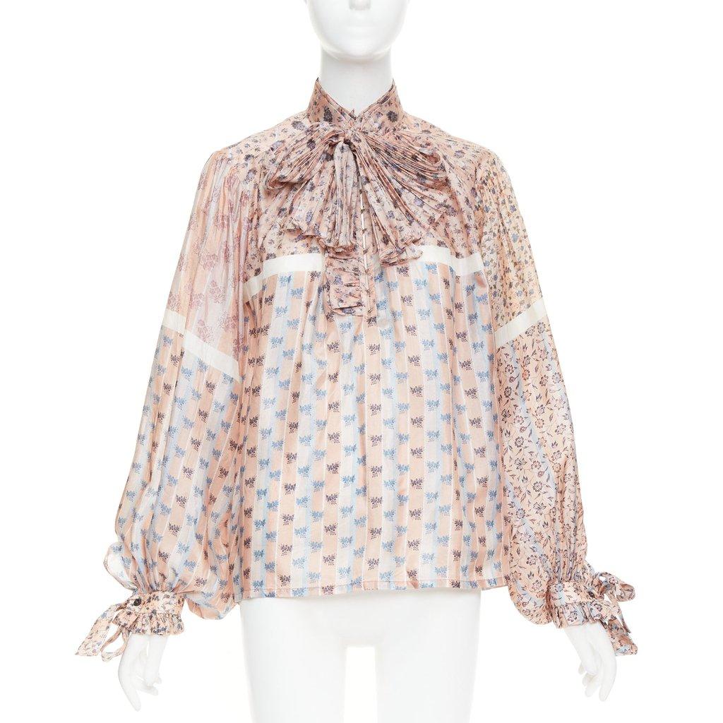 Louis Vuitton Pink Silk Top
