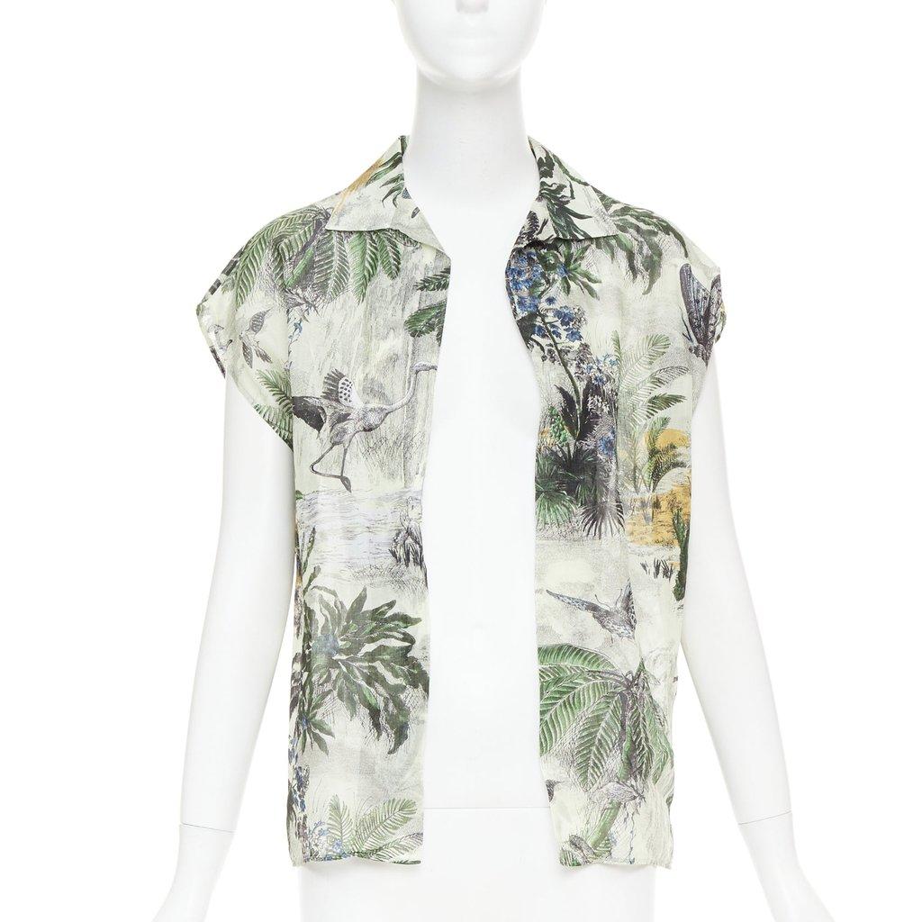 Dior Green Cotton Top