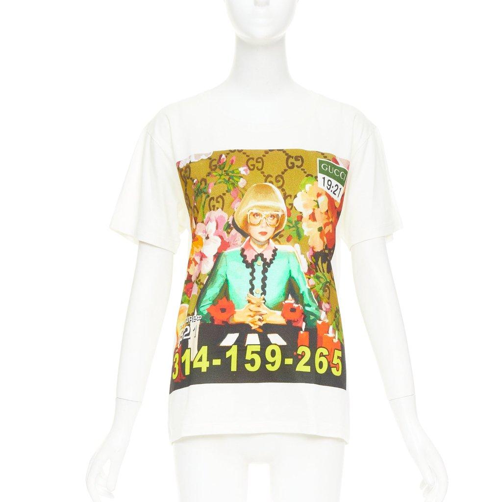 Gucci White Cotton Top