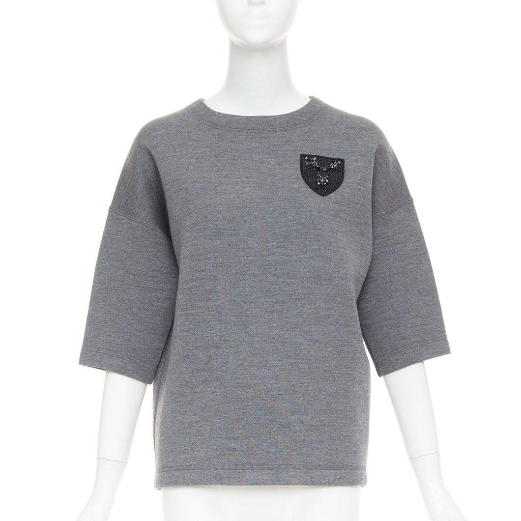 Dior Grey Wool Knitwear