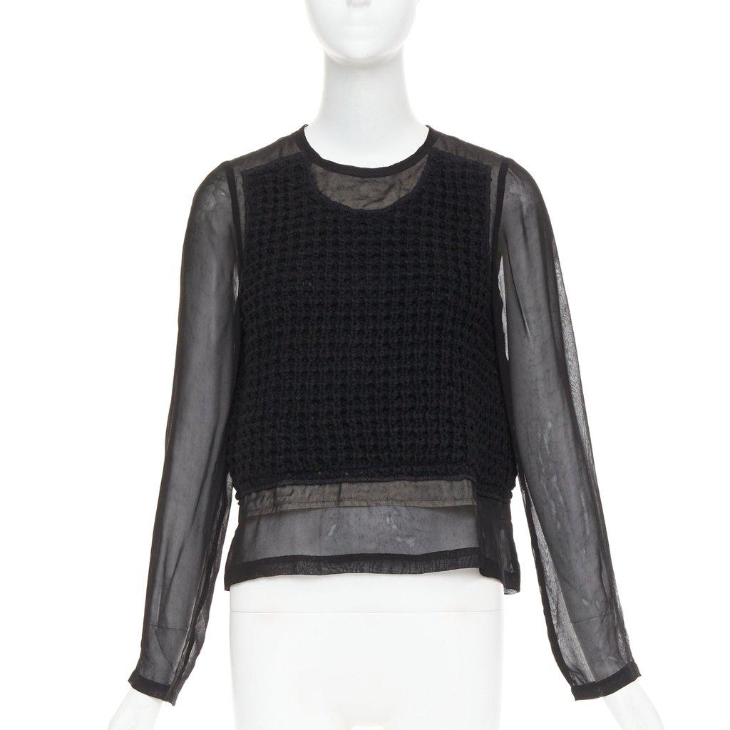 Comme Des Garcons Black Knitwear