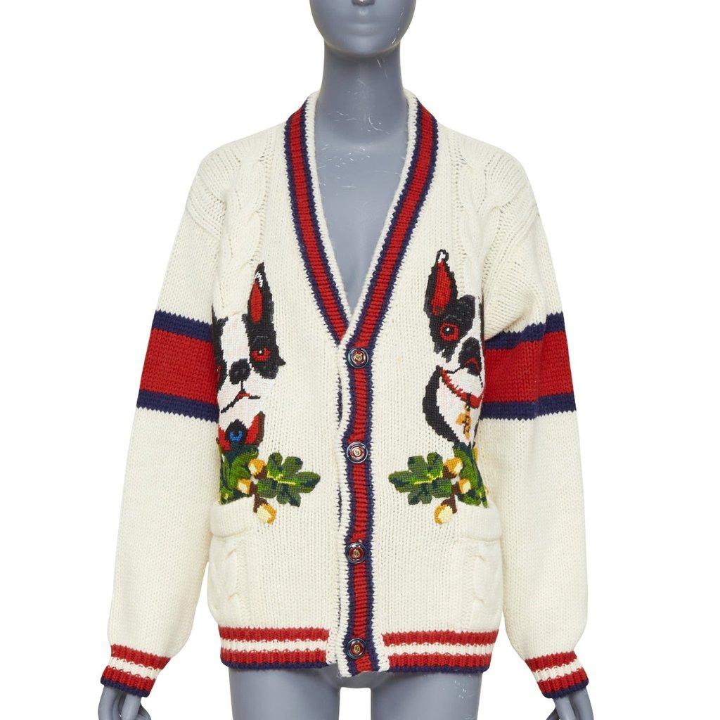 Gucci Ecru Wool Dress