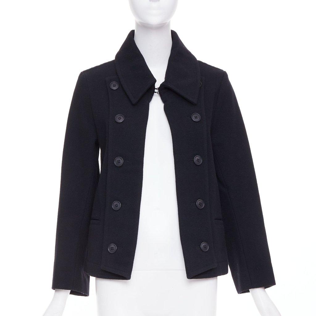 Limi Feu Black Wool Coat