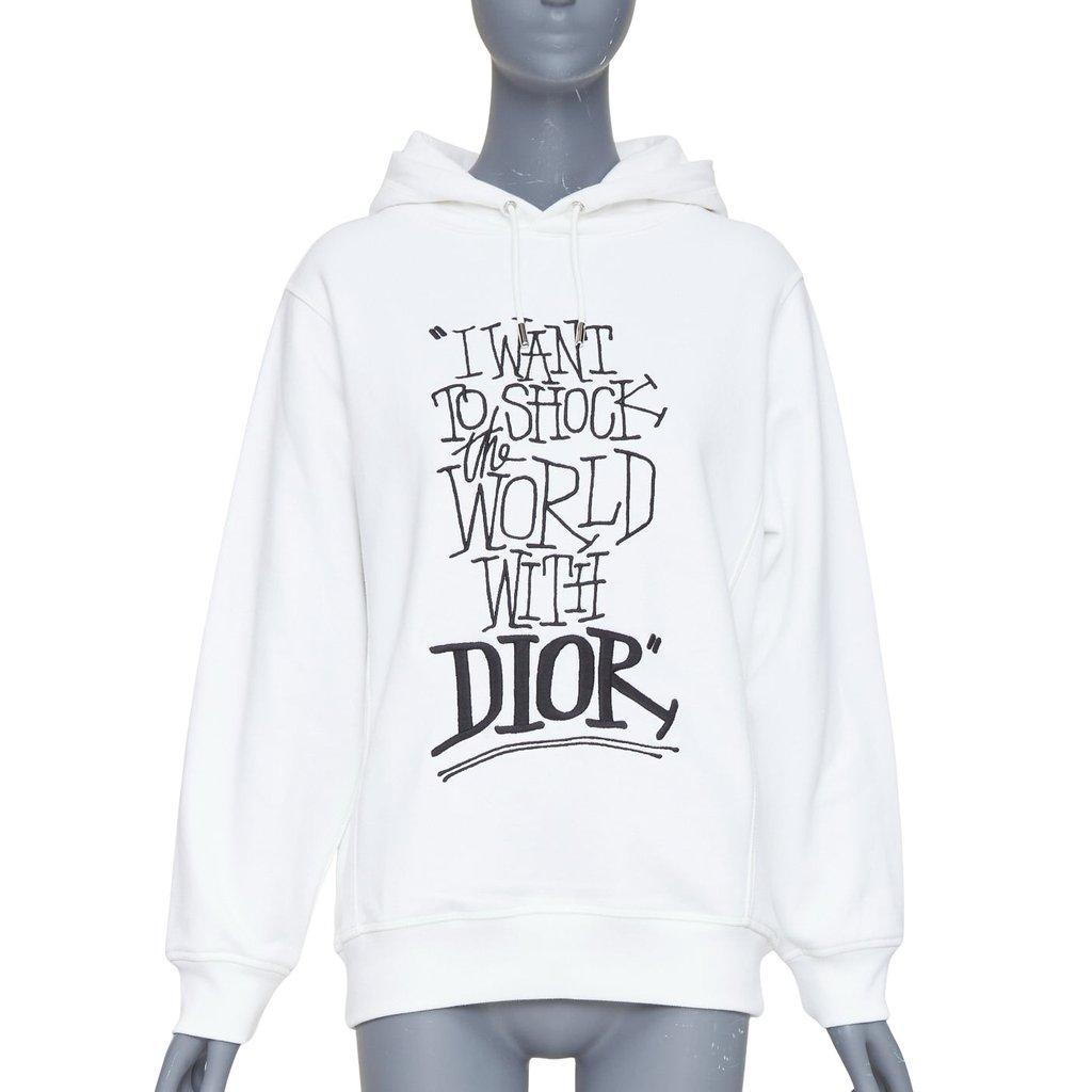 Dior Ecru Cotton Knitwear