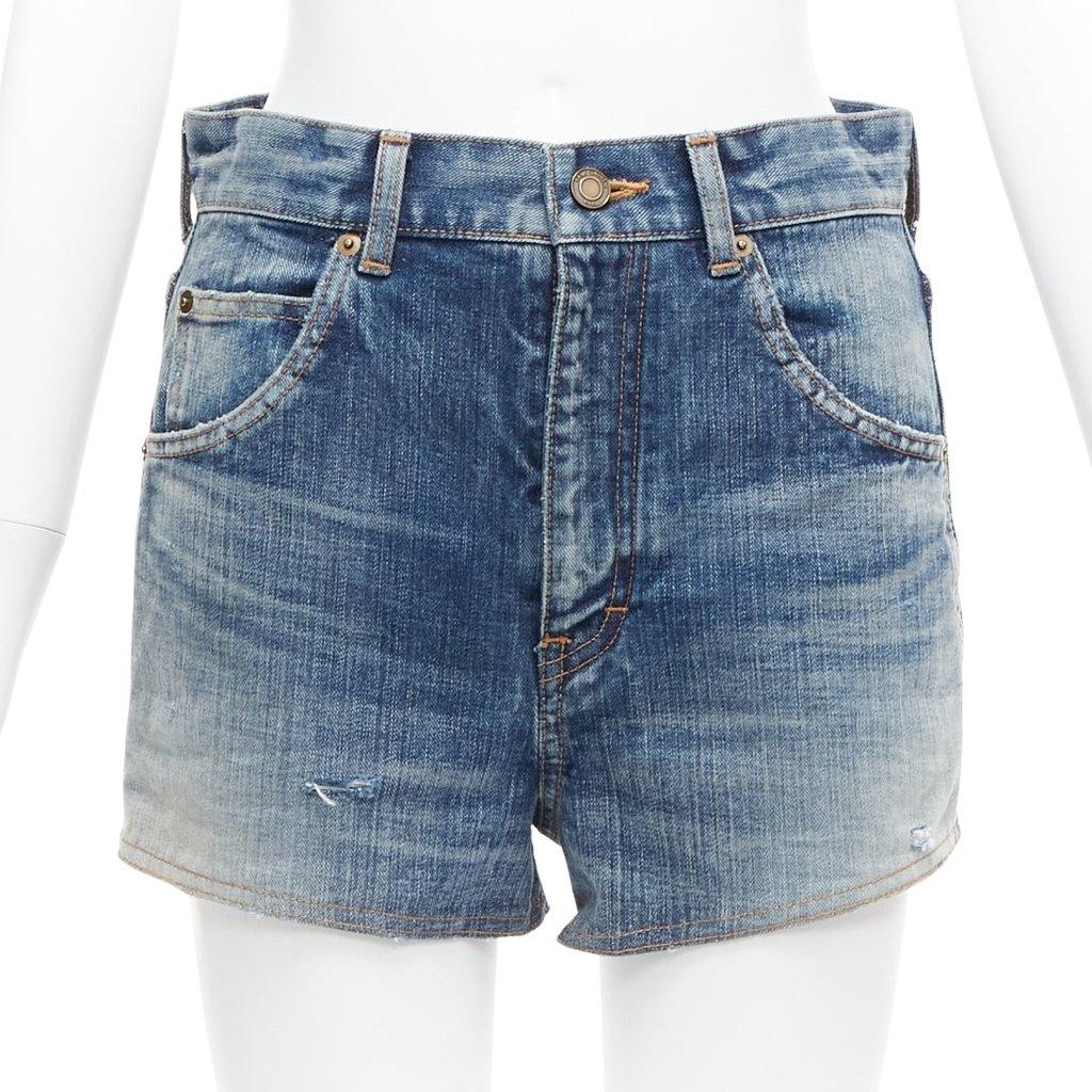 Saint Laurent Padded Wide Shorts