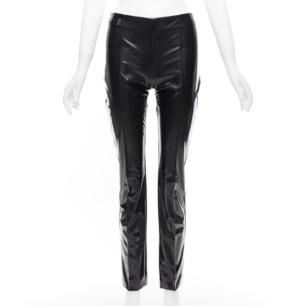 Valentino Garavani Vinyl Pleat Pants