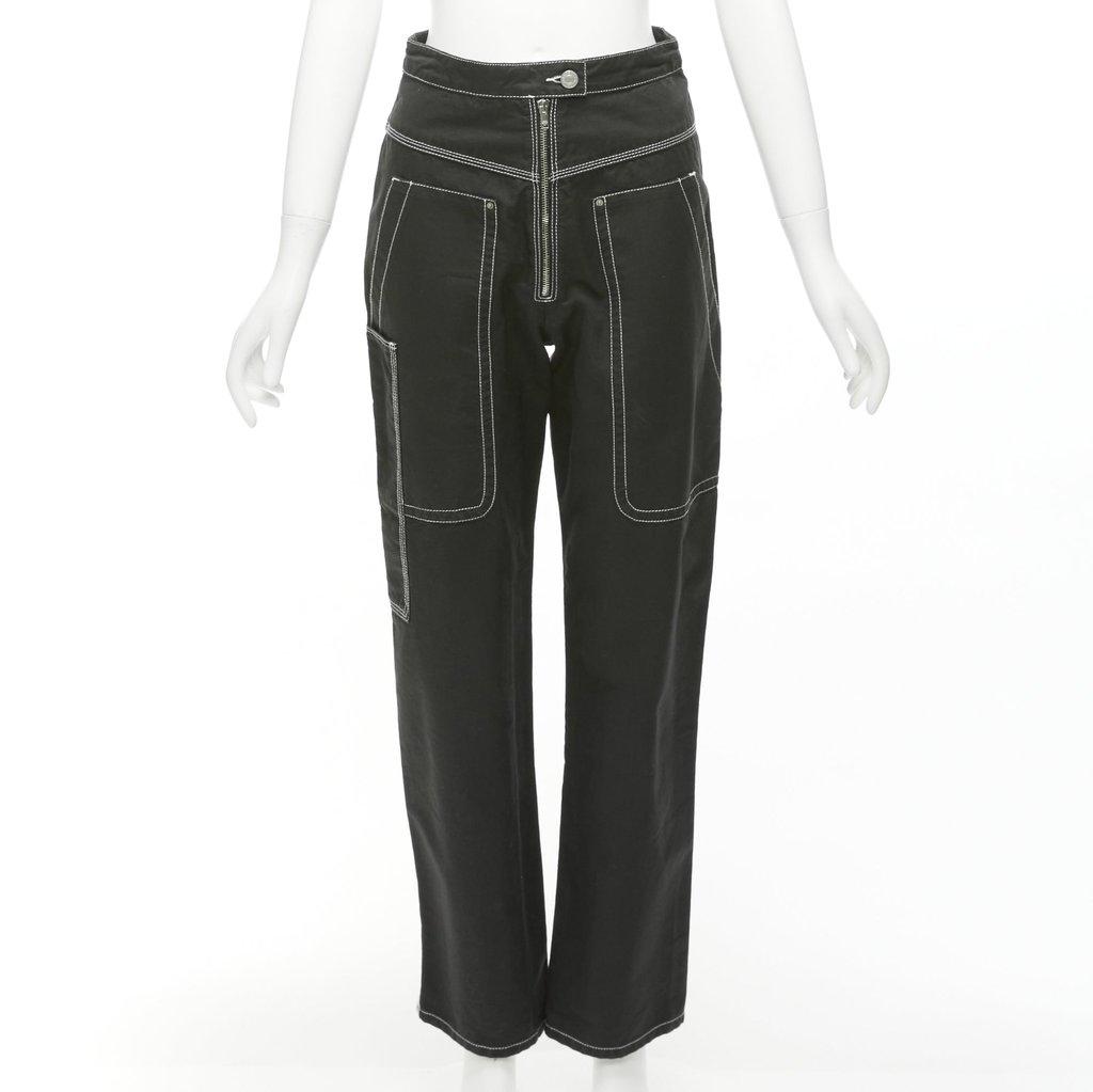 Isabel Marant Topstitch Carpenter Pants