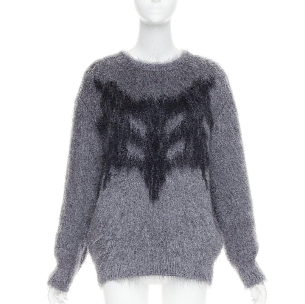 Christian Dior Grey Wool Knitwear