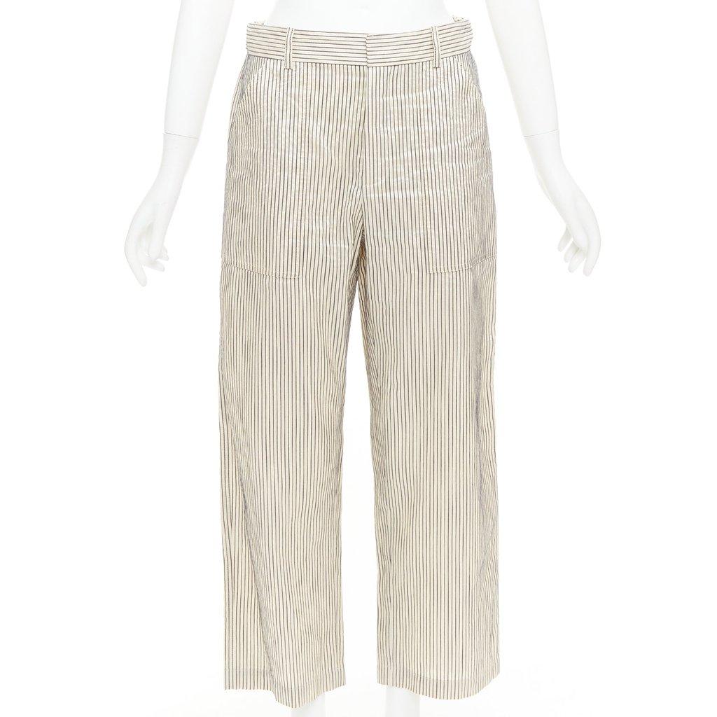 Dior Beige Silk Trouser