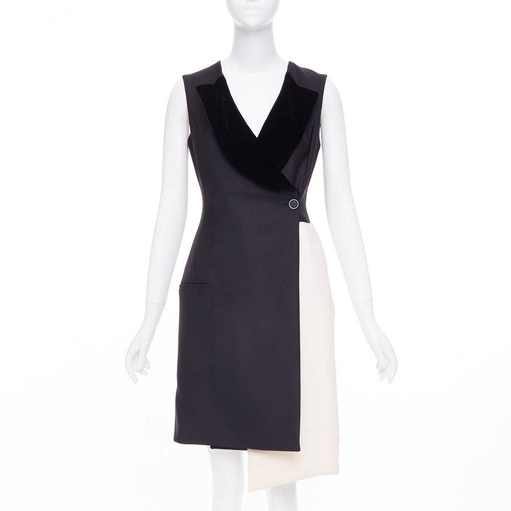 Dior Black Wool Dress
