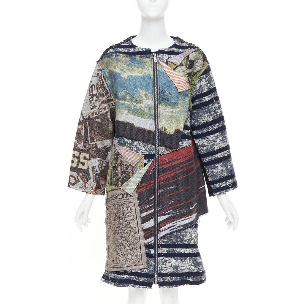 Miharayasuhiro MultiColor Cotton Coat