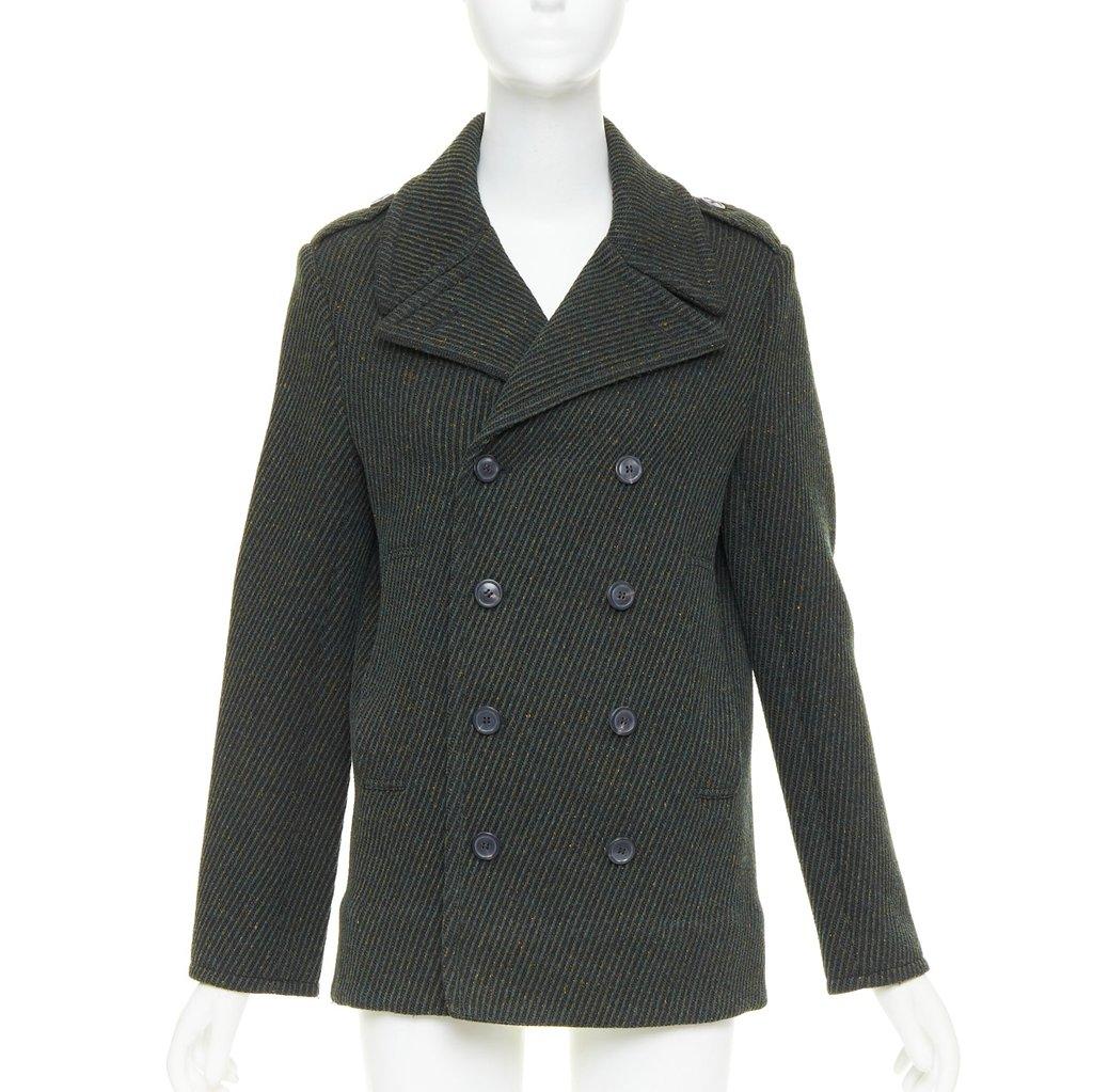 Dior Green Wool Coat