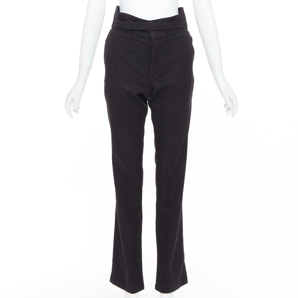 Raf Simons Paperbag Wool Pants