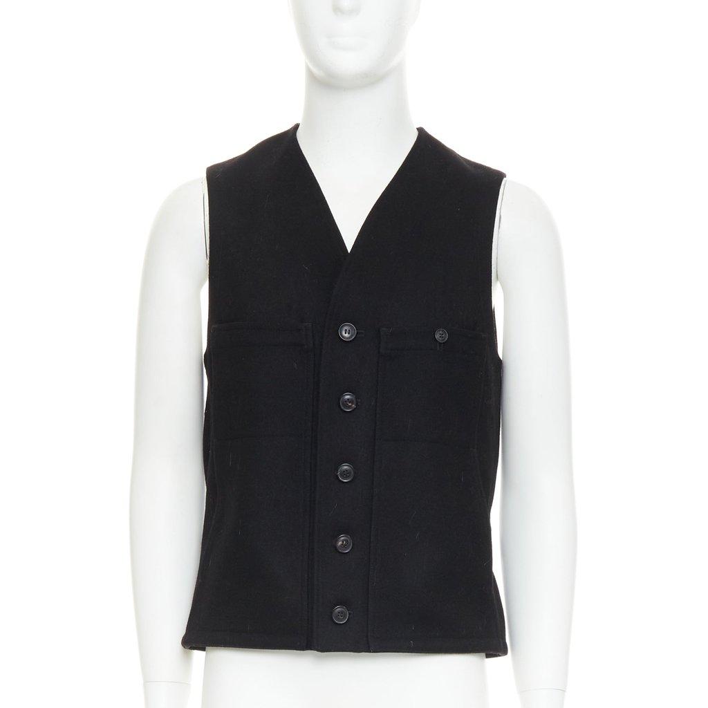 Lemaire Black Wool Knitwear