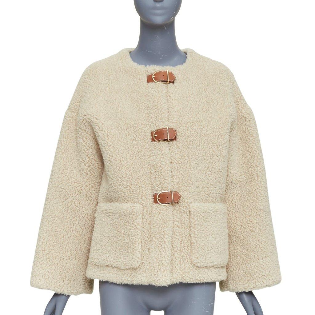 Celine Ecru Cashmere Coat