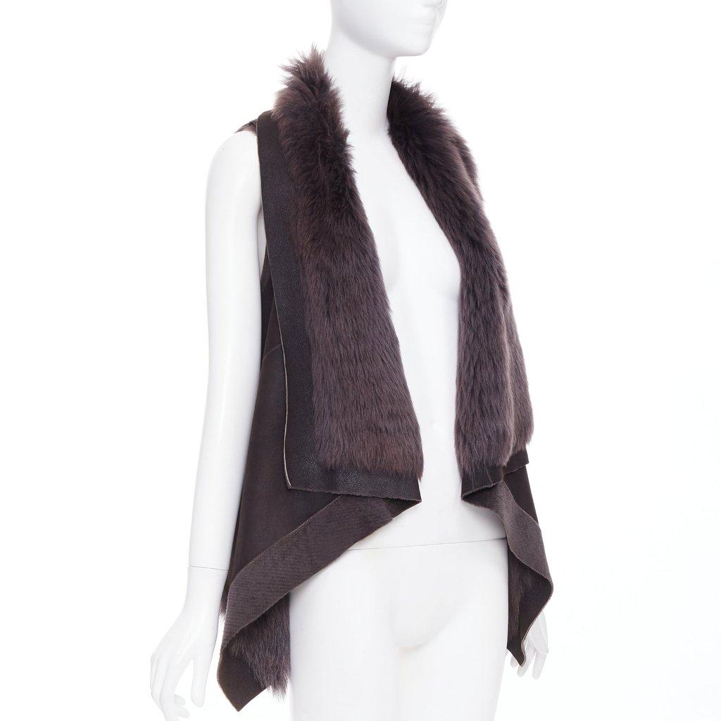 KARL DONOGHUE Brown Leather Jacket