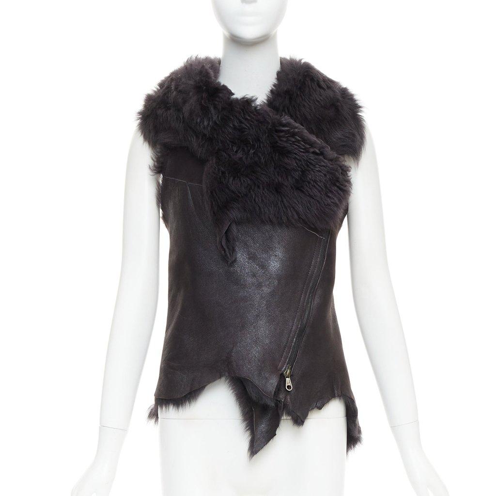 KARL DONOGHUE Black Leather Jacket