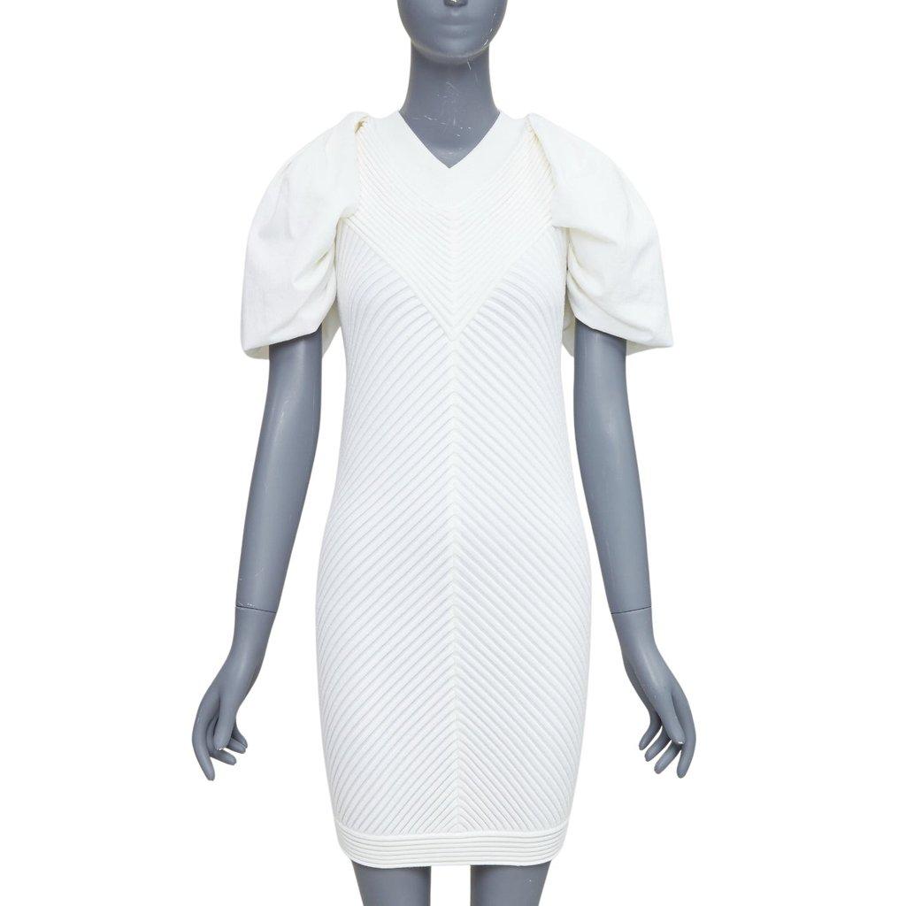 Chanel Ecru Cotton Dress