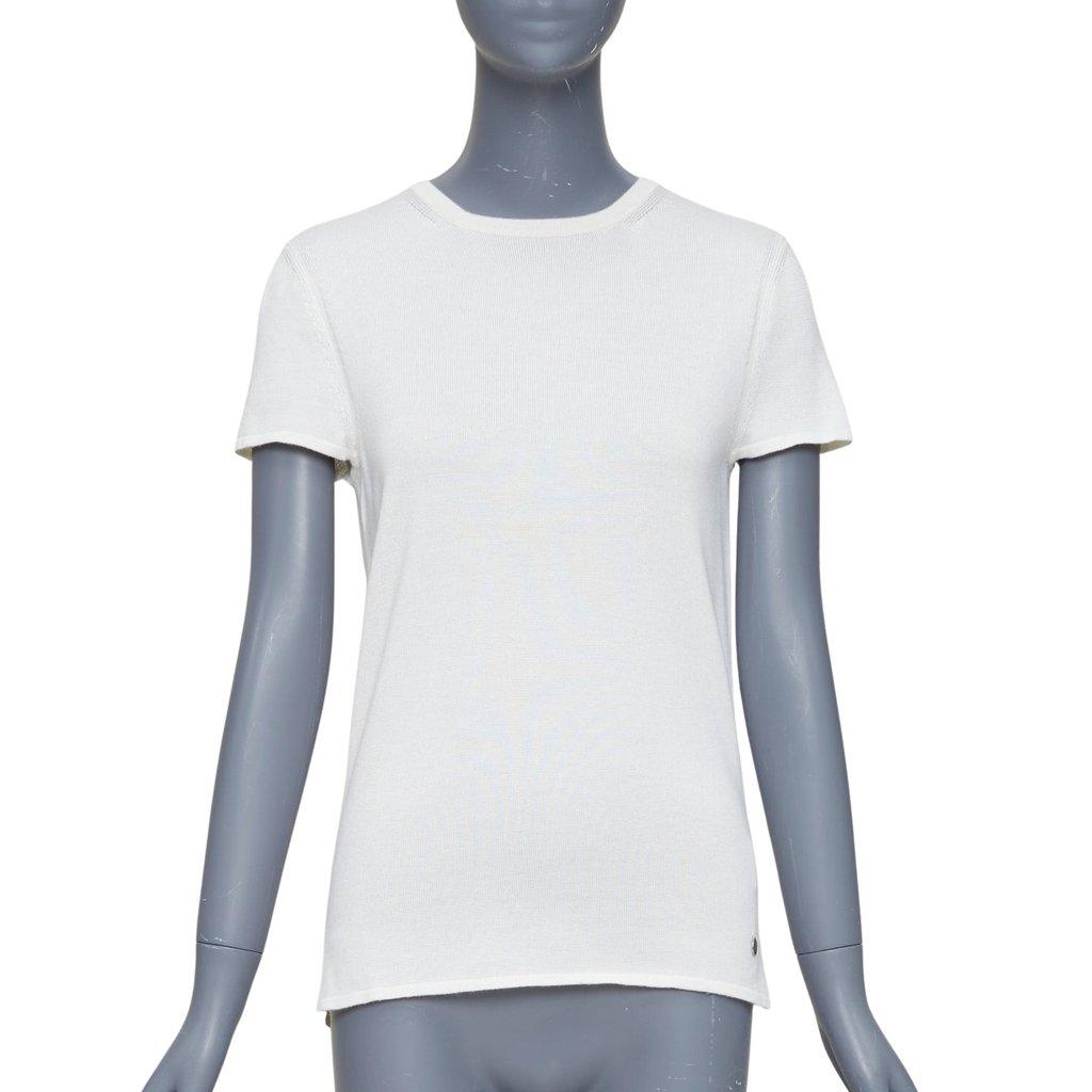 Hermès Ecru Cashmere Knitwear