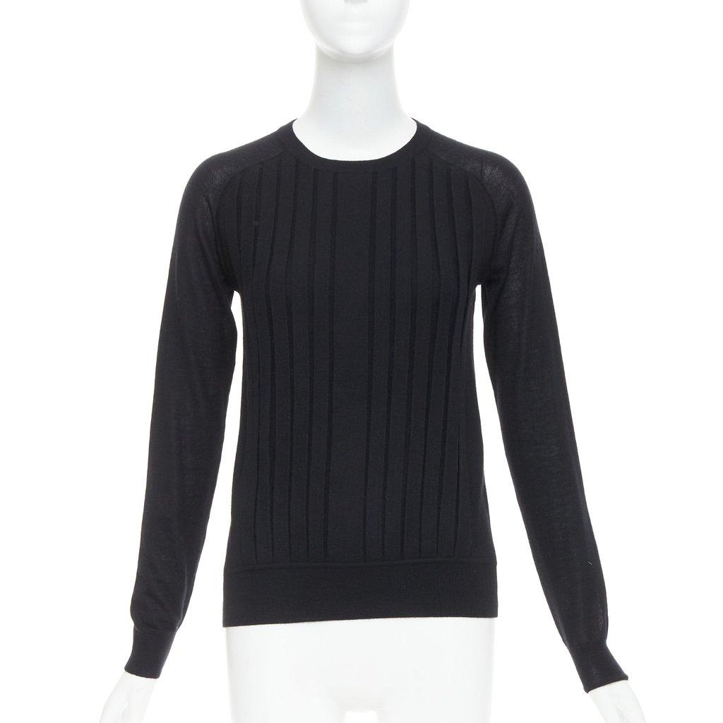 Hermès Black Cashmere Knitwear