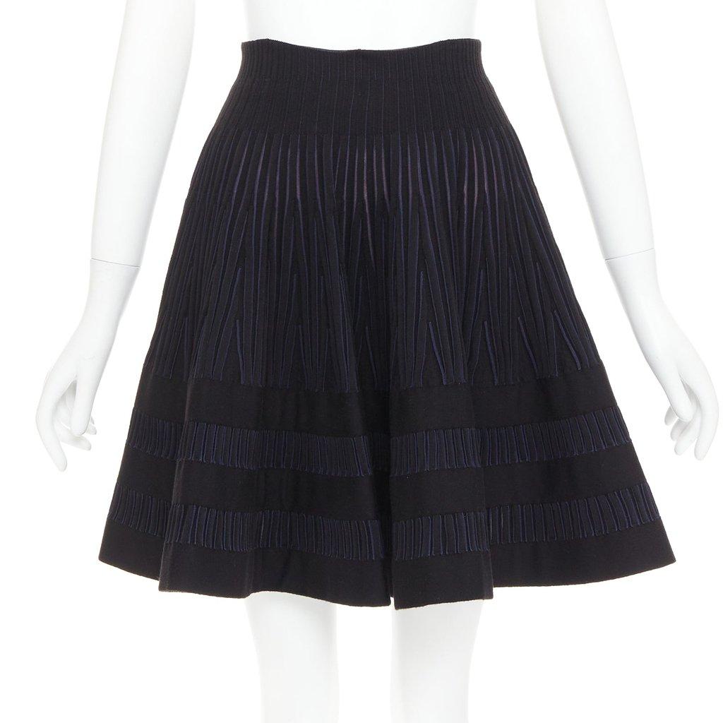 Alaïa تنورة صوفية سوداء