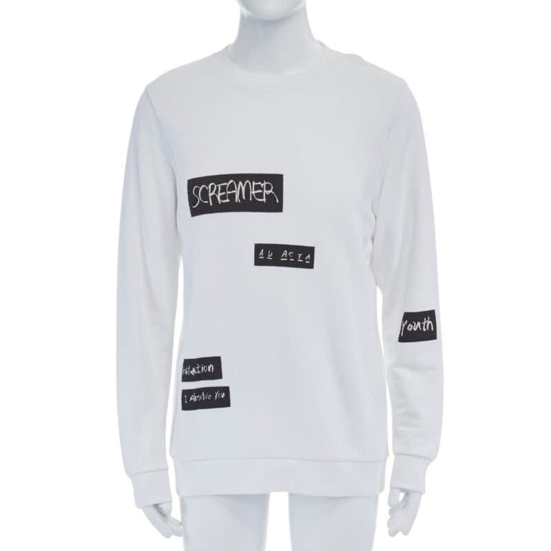 Raf Simons Abstract Patchwork Pullover