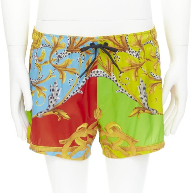Versace شورت سباحة بوب