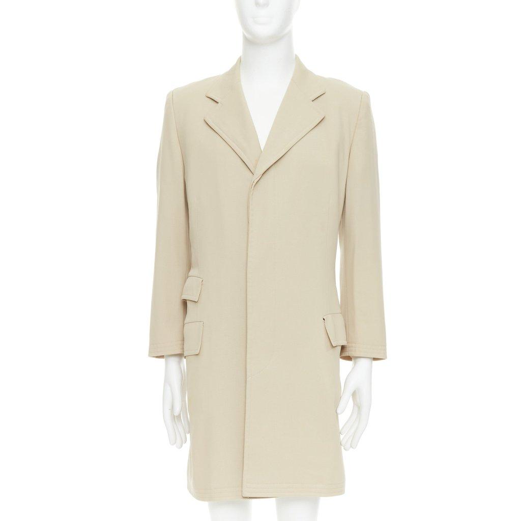 Hermès Beige Wool Coat