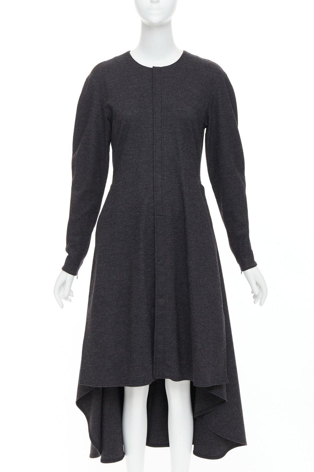 Celine Grey Wool Dress