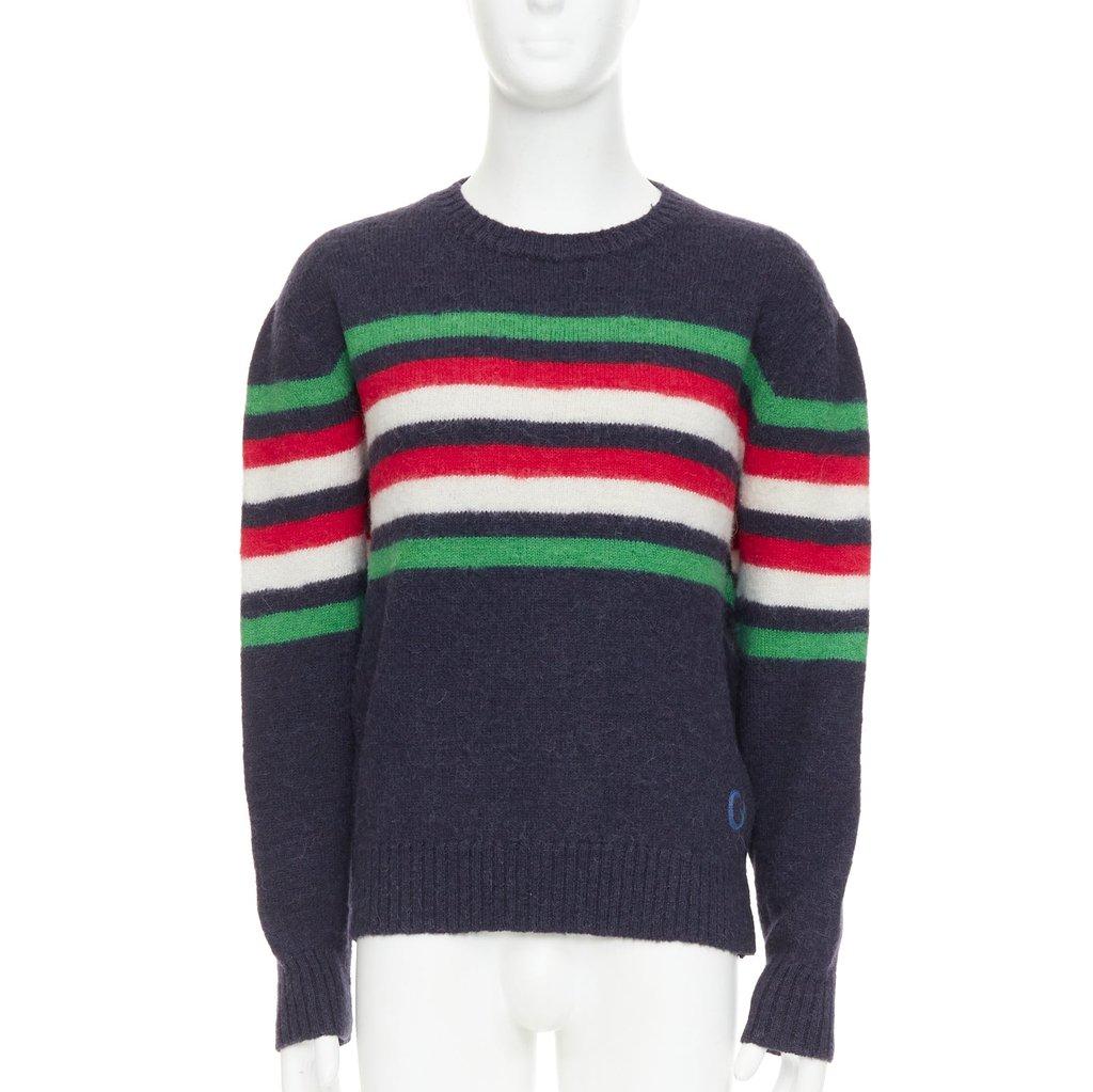 Gucci Navy Wool Knitwear