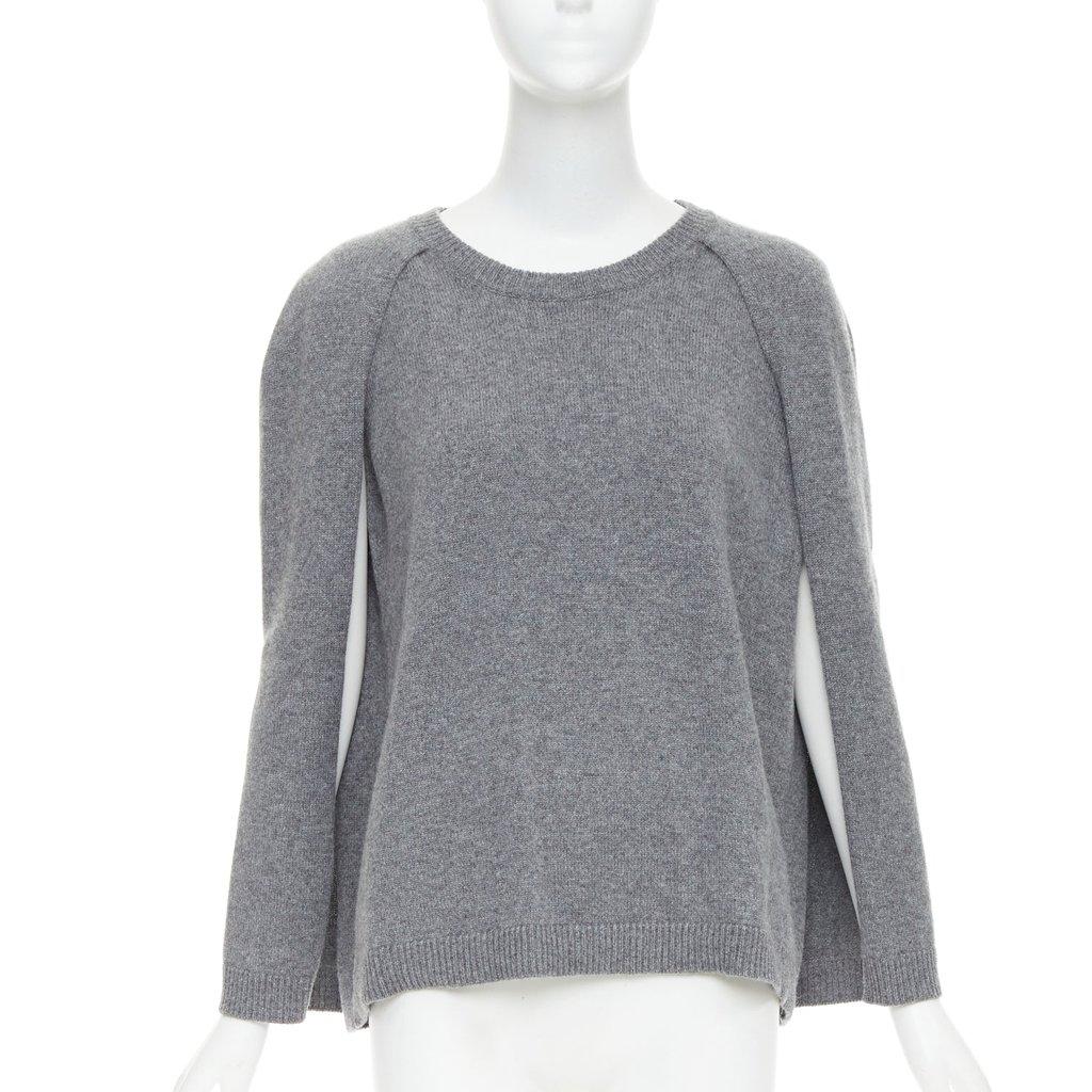 Valentino Garavani Grey Cashmere Knitwear