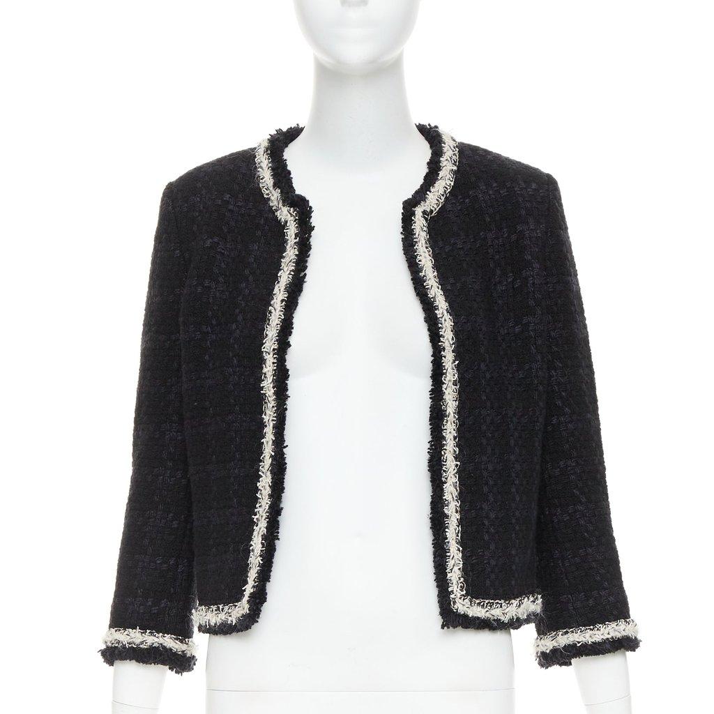 Saint Laurent Navy Wool Jacket