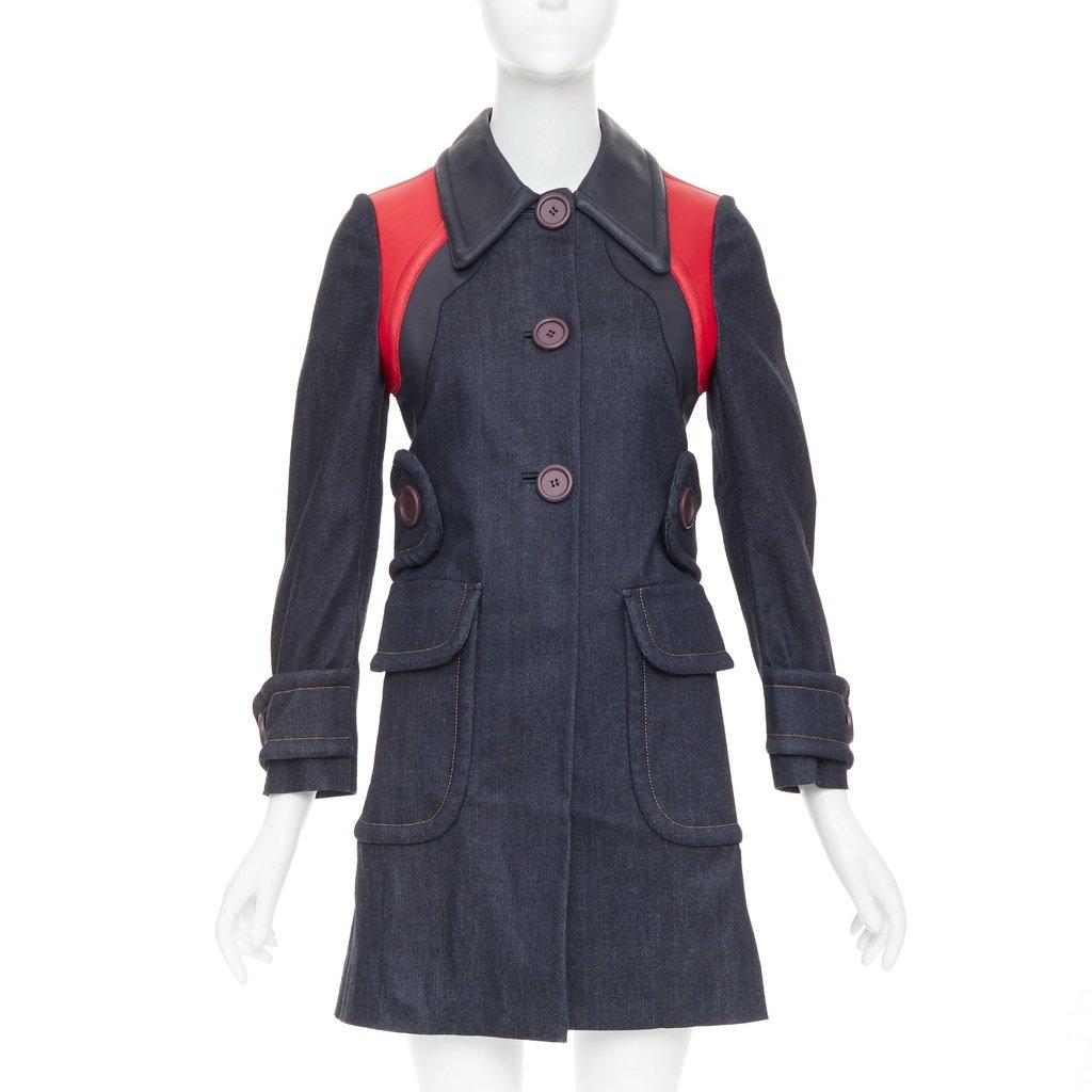 Miu Miu Blue Denim Coat