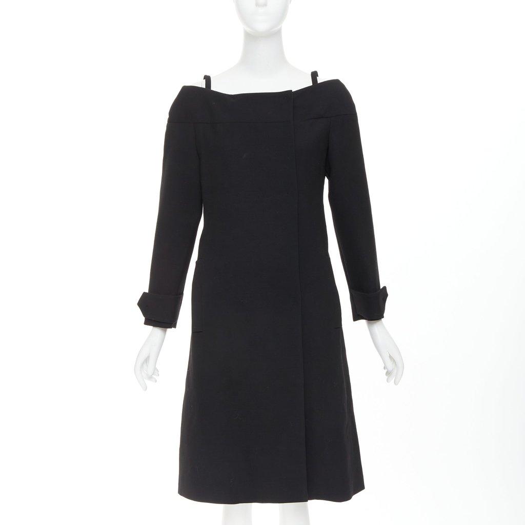 Prada Black Wool Dress