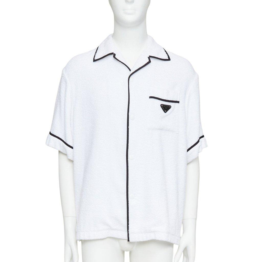 Prada White Cotton Shirt