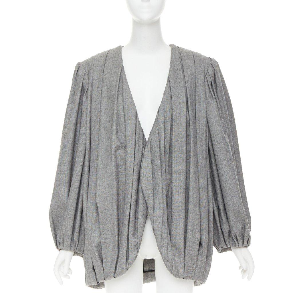 Louis Vuitton Grey Wool Jacket