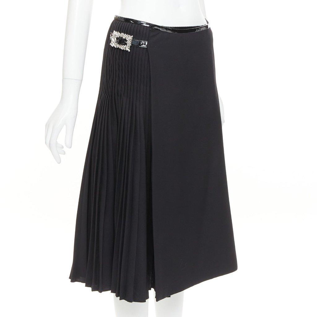 Alexandre Vauthier Black Skirt