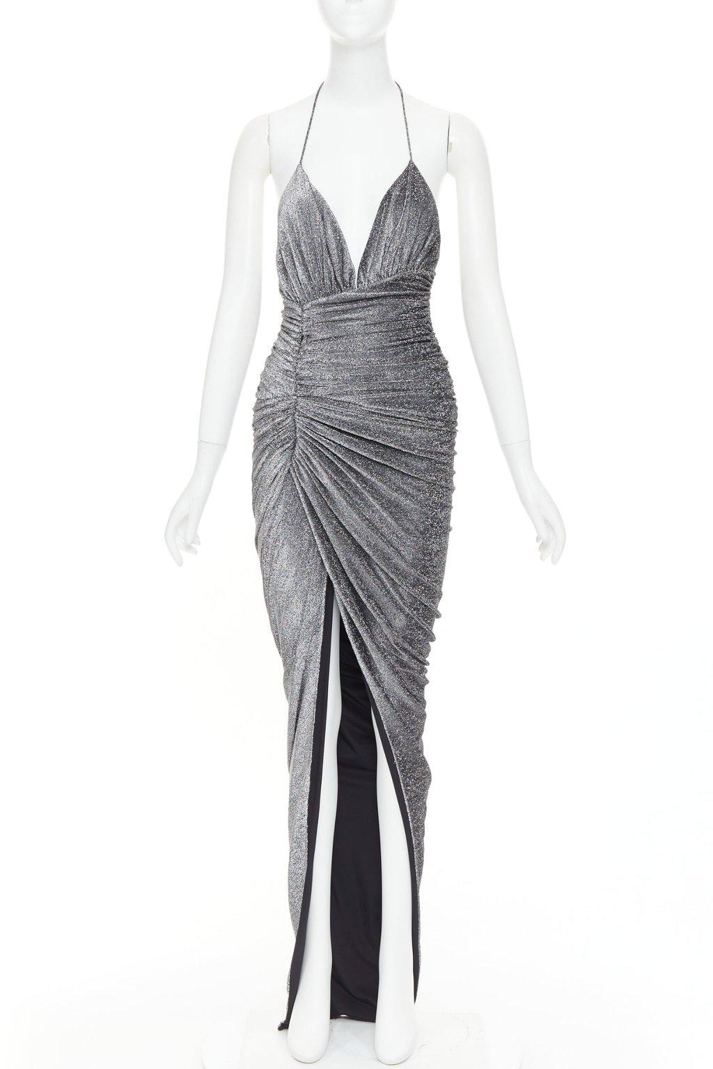 Alexandre Vauthier Silver Dress