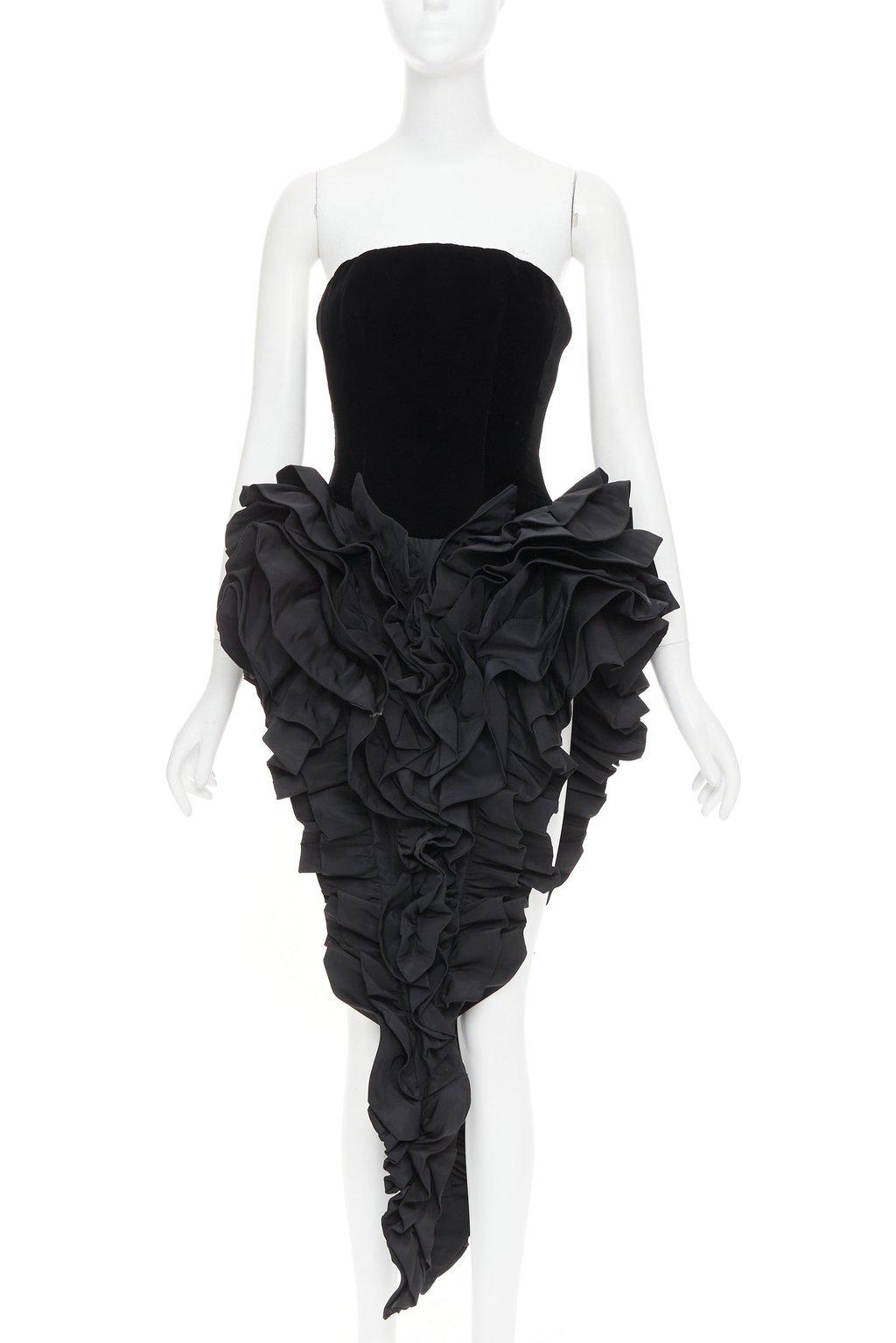 Alexandre Vauthier Black Dress