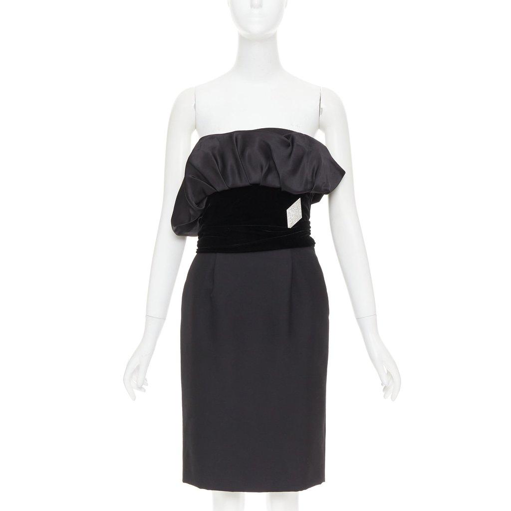 Alexandre Vauthier Black Dress