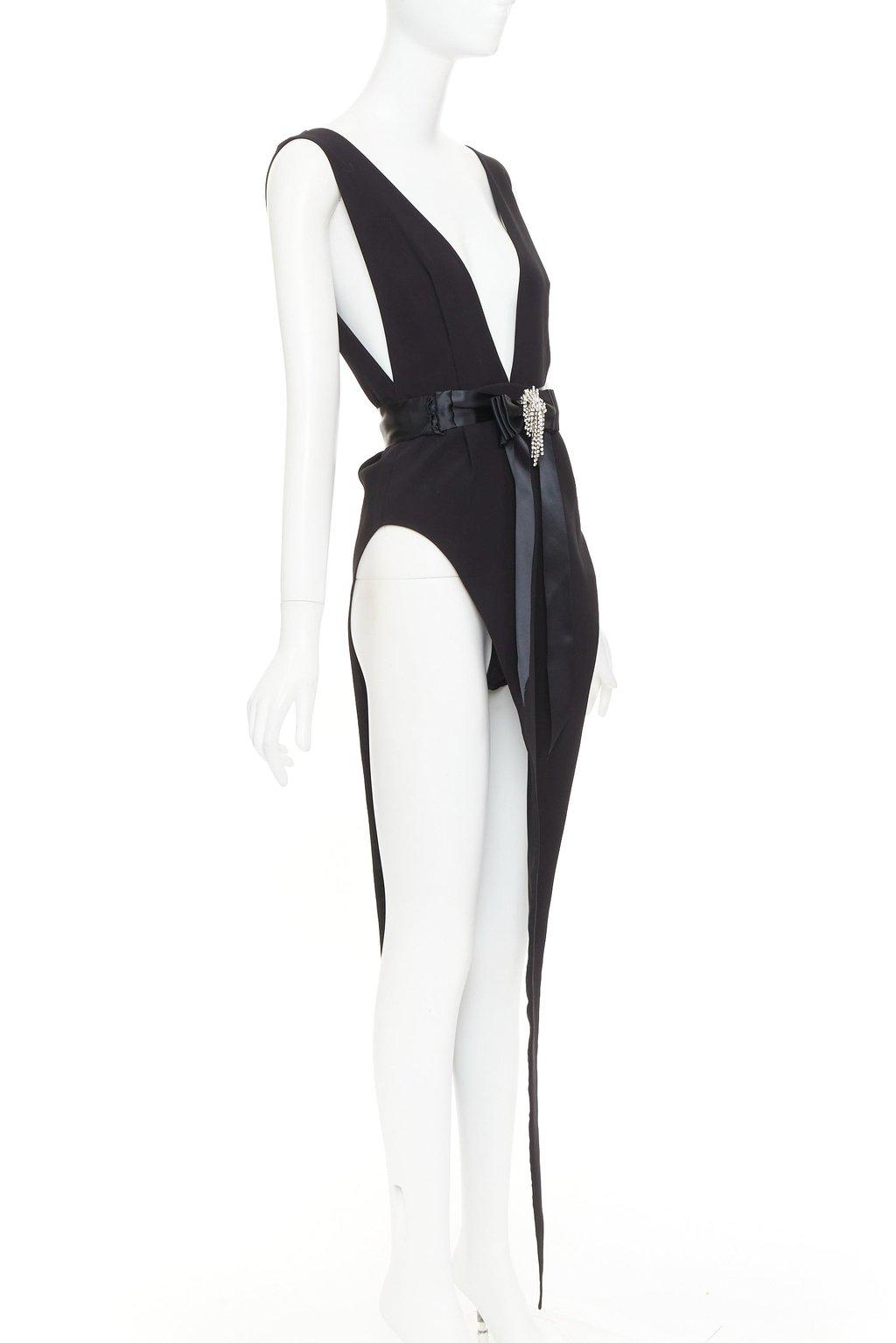 Alexandre Vauthier Black Dress
