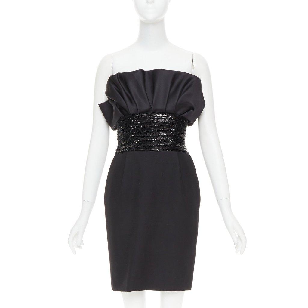 Alexandre Vauthier Black Dress