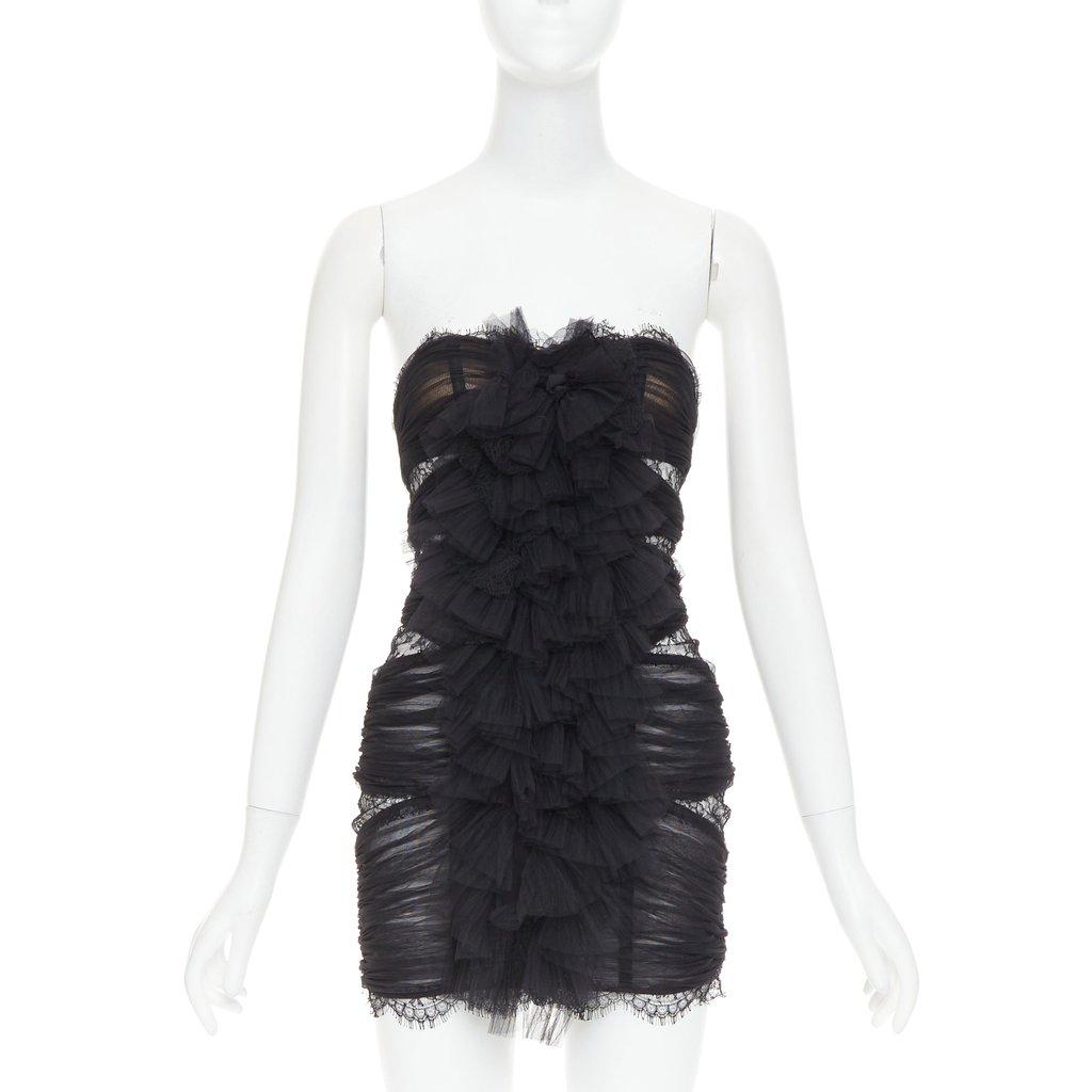 Alexandre Vauthier Black Dress
