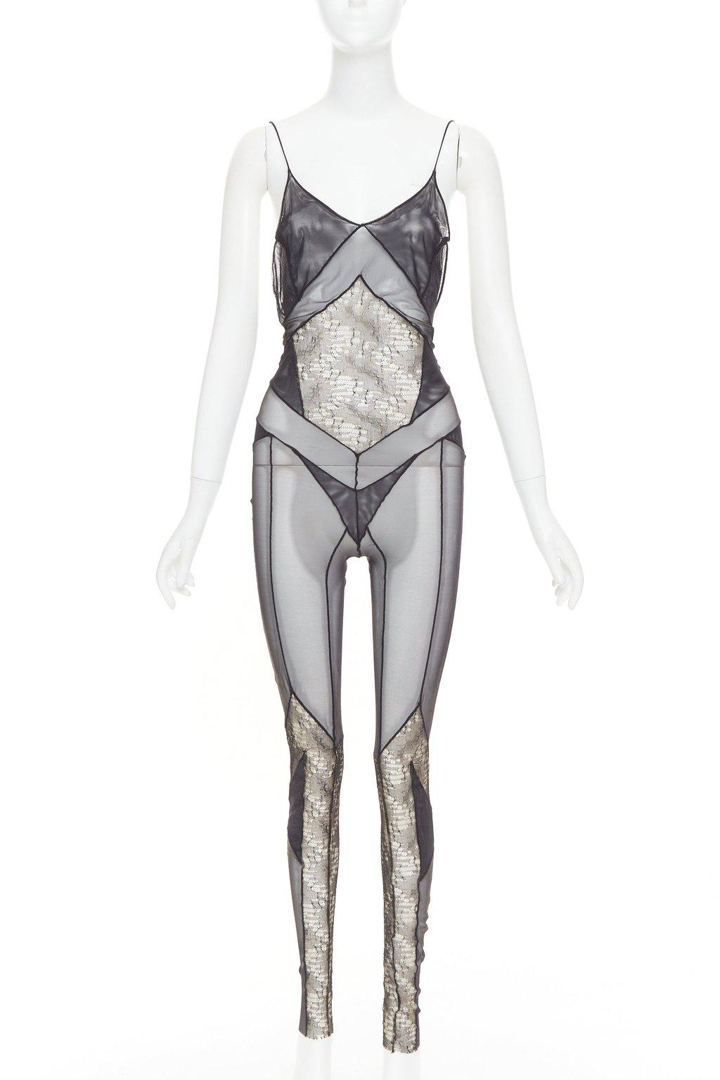 Alexandre Vauthier Black Jumpsuit
